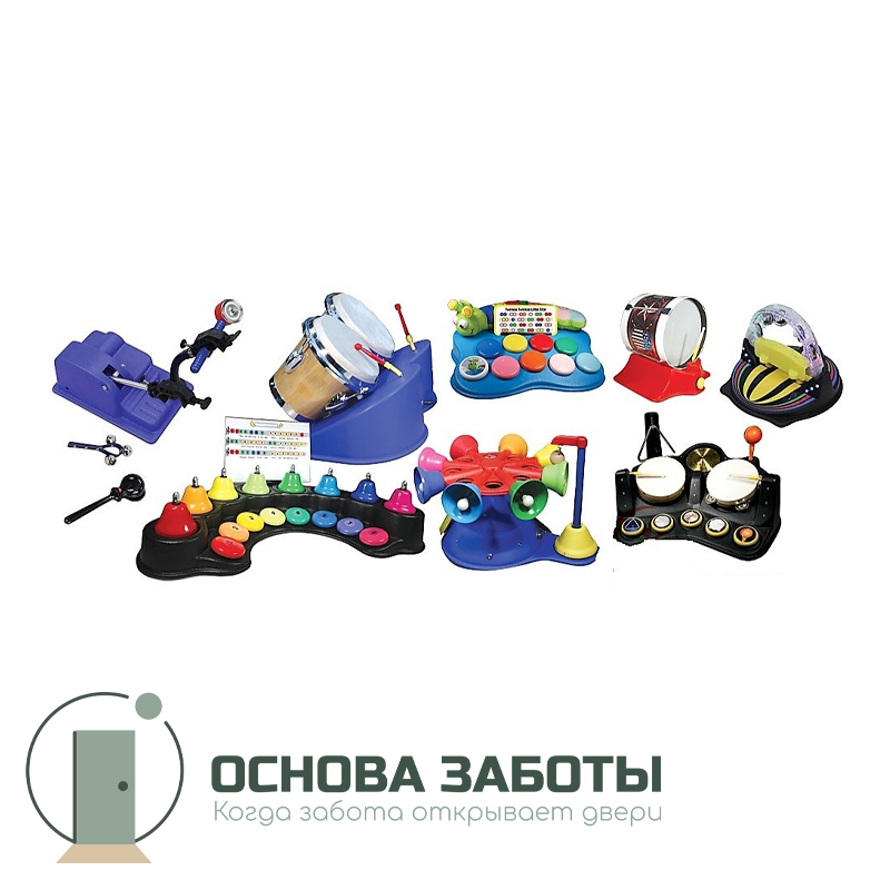 Адаптированный музыкальный набор Музыкальная терапия часто