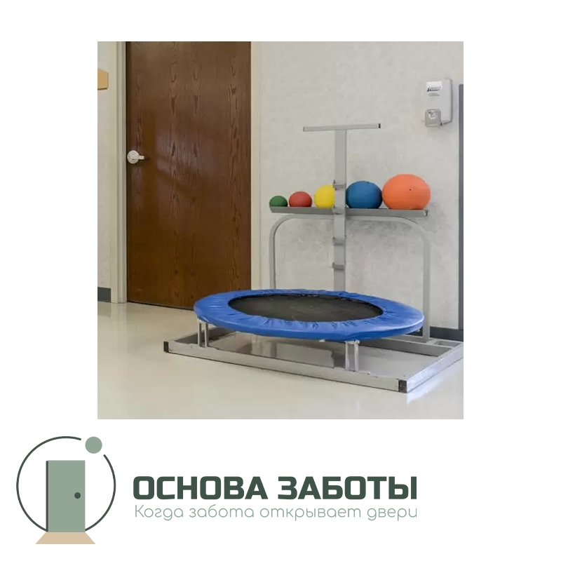 Батут-мишень реабилитационный стационарный для медболов