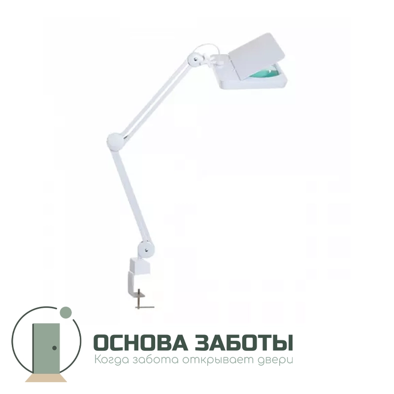 Лампа-лупа бестеневая MED-MOS 9002LED (9008LED-D-189) с настольным креплением