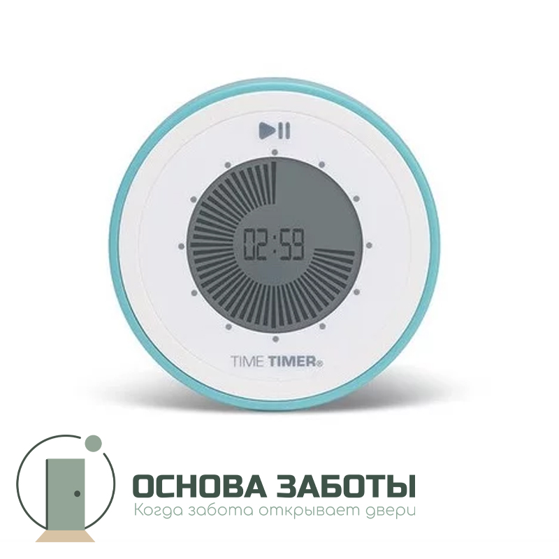 Таймер времени Твист, голубой