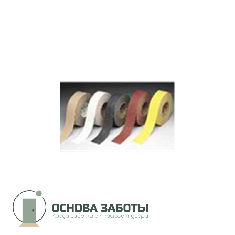 Наклейка "Желтая полоса" торцевая, ширина 100 мм, м.п.