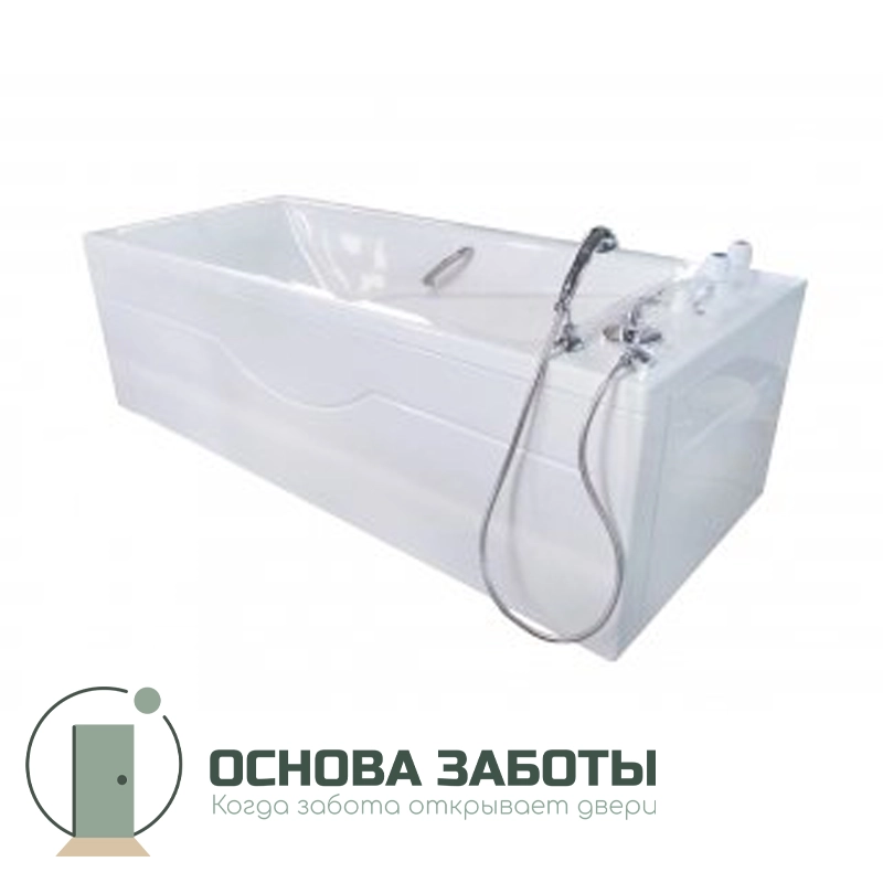 Ванна бальнеологическая водолечебная Физиотехника Оккервиль анатомической формы, базовая комплектация
